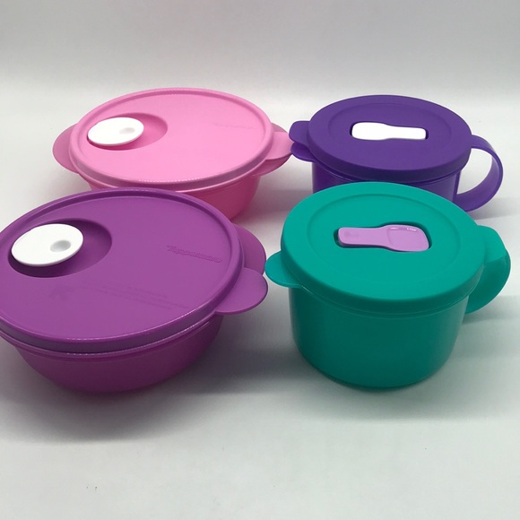 Tupperware Crystal Flash Containers Set of 4 - Picture 4 of 16